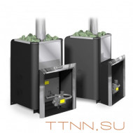 Печь для бани Уралочка 16-Н, газо-дровяная, нерж.сталь Печь для бани Уралочка 16-Н, газо-дровяная, нерж.сталь