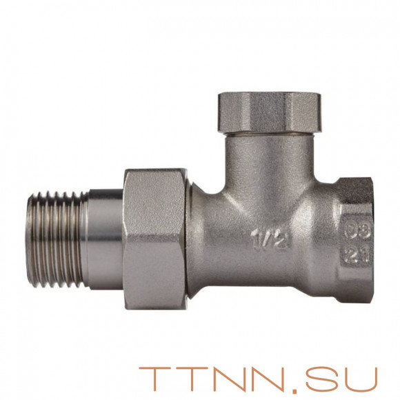 Набор ручной регулировки Royal Thermo прямой 1/2” (никель)