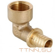 Угольник аксиальный VALTEC 16х1/2 VTm.452.G.001604 с переходом на внутреннюю резьбу