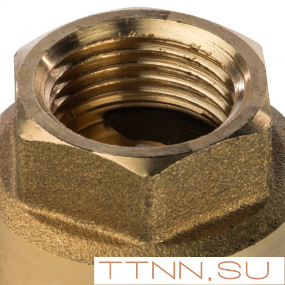 Клапан обратного хода с пластиковым седлом  STOUT 3/4"