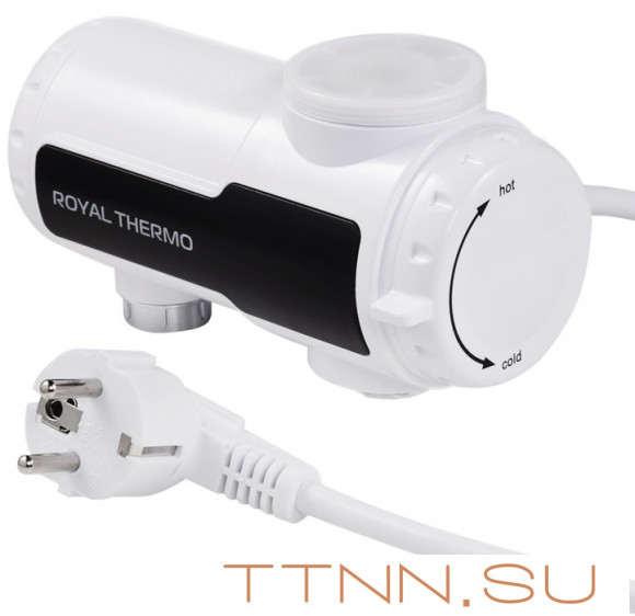 Электрический проточный водонагреватель 3 кВт Royal Thermo UniTap Mini