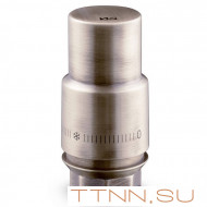 Термоголовка жидкостная Royal Thermo DESIGN М30х1,5 матовый никель (корпус металл) Термоголовка жидкостная Royal Thermo DESIGN М30х1,5 матовый никель (корпус металл)