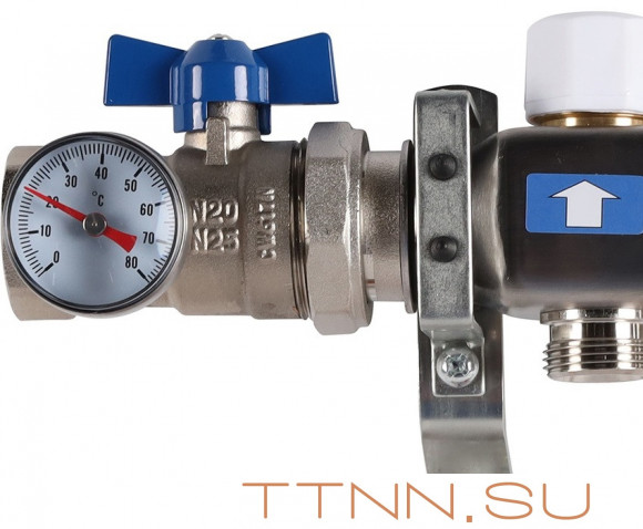 Для отопления Rommer 1"/3/4"x5 с расходомерами (RMS-1210-000005)