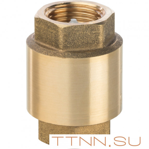 Клапан обратного хода с пластиковым седлом STOUT 1/2"