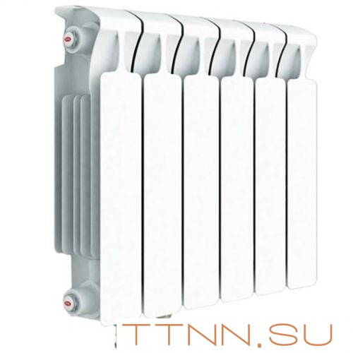 Радиатор биметаллический Rifar Monolit 500 Ventil 6 секций Радиатор биметаллический Rifar Monolit 500 Ventil 6 секций
