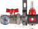 Для отопления Rommer 1"/3/4"x6 с расходомерами (RMS-1210-000006)