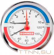 Термоманометр Rommer RIM-0005-801015 Термоманометр Rommer RIM-0005-801015