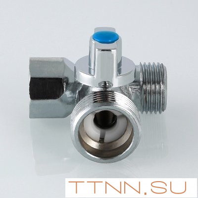 Кран шаровый для стиральной машины Valtec 1/2х3/4х1/2 Кран шаровый для стиральной машины Valtec 1/2х3/4х1/2