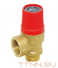 Аварийный клапан TIM  1/2 3 бар