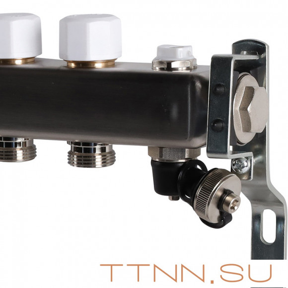 Для отопления Rommer 1"/3/4"x7 с запорными клапанами (RMS-3201-000007)