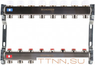 Для отопления Rommer 1"/3/4"x8 с запорными клапанами (RMS-3200-000008) Для отопления Rommer 1"/3/4"x8 с запорными клапанами (RMS-3200-000008)