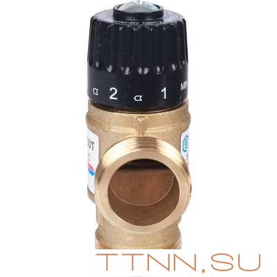 Смесительный клапан STOUT 1 НР 35-60°С KV 2,5 м3/ч Смесительный клапан STOUT 1 НР 35-60°С KV 2,5 м3/ч