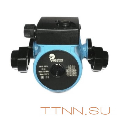 Насос для отопления Wester WCP 25-100G (0-18-0052) Насос для отопления Wester WCP 25-100G (0-18-0052)