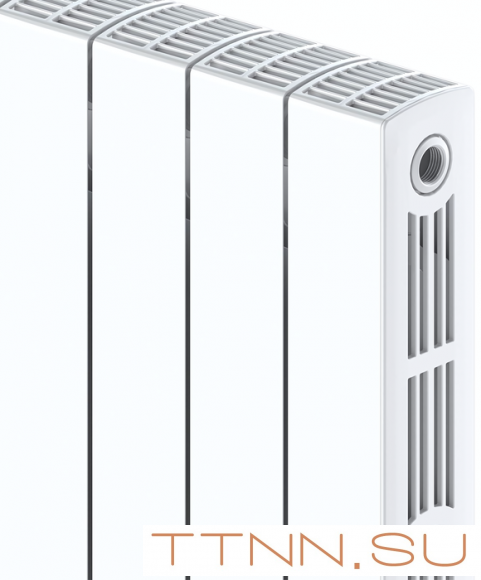 Биметаллический радиатор Rifar SUPReMO 350 х14 секц НП прав (VR) Биметаллический радиатор Rifar SUPReMO 350 х14 секц НП прав (VR)