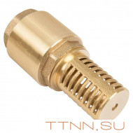 Обратный клапан Unipump 1 1/4" с сеткой (сетка-латунь, толк.-латунь) Обратный клапан Unipump 1 1/4" с сеткой (сетка-латунь, толк.-латунь)
