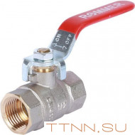 Шаровой кран 1/2" ВН/ВН, ручка рычаг ROMMER RBV-0001-0110315 Шаровой кран 1/2" ВН/ВН, ручка рычаг ROMMER RBV-0001-0110315